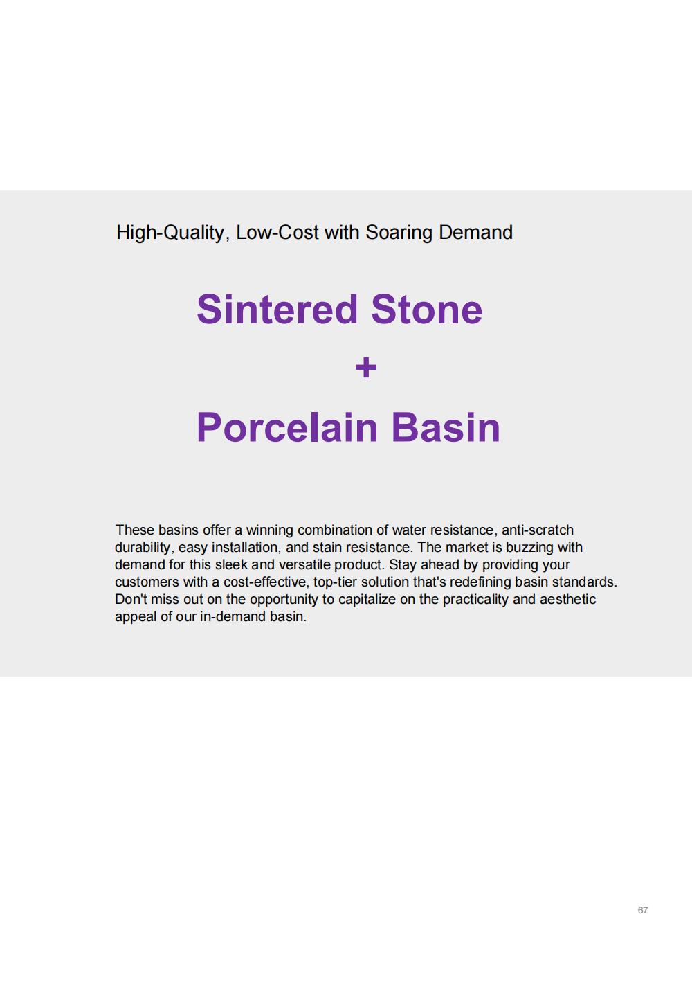 Limestone basins